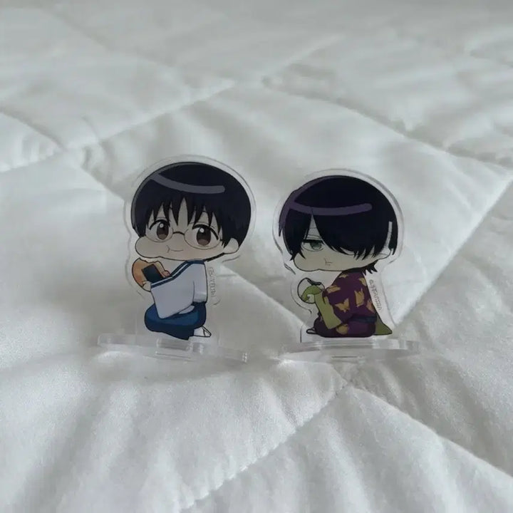 [BUNJANG] Gintama Kapuriko Acrylic Stands Shinpachi &amp; Takasugi Shinsuke Bundle Set / 은혼 카푸릿코 아크릴 신파치, 타카스기신스케 일괄