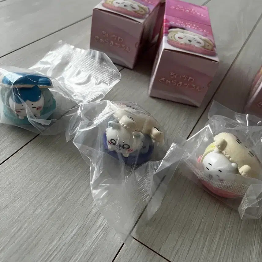 [BUNJANG] Cheikawa Macaron Plush Set / 치이카와 마카롱 인형 3종 일괄