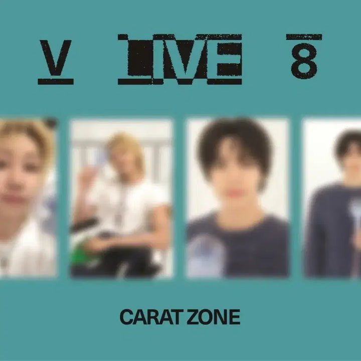 [BUNJANG] Seventeen V8 Carat Zone Confetti Bundle (The8, Vernon) / V8 캐럿존+스티커+26컨페티