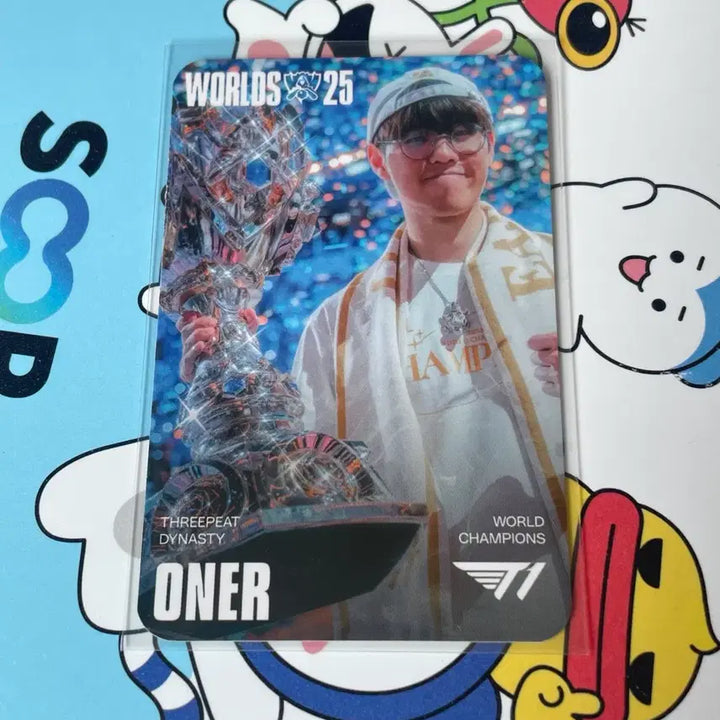 [BUNJANG] T1 Faker Worlds 2023 Autographed Photocard / MSI 월즈 우승 포토카드 - 오너(숲 부스 포카 증정)