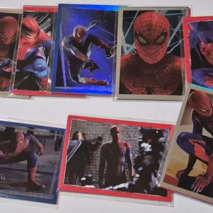 [BUNJANG] Spider-Man Movie Sticker Card / 26팩 일괄)고전 스파이더맨 영화 스티커 카드(약130장~140장)