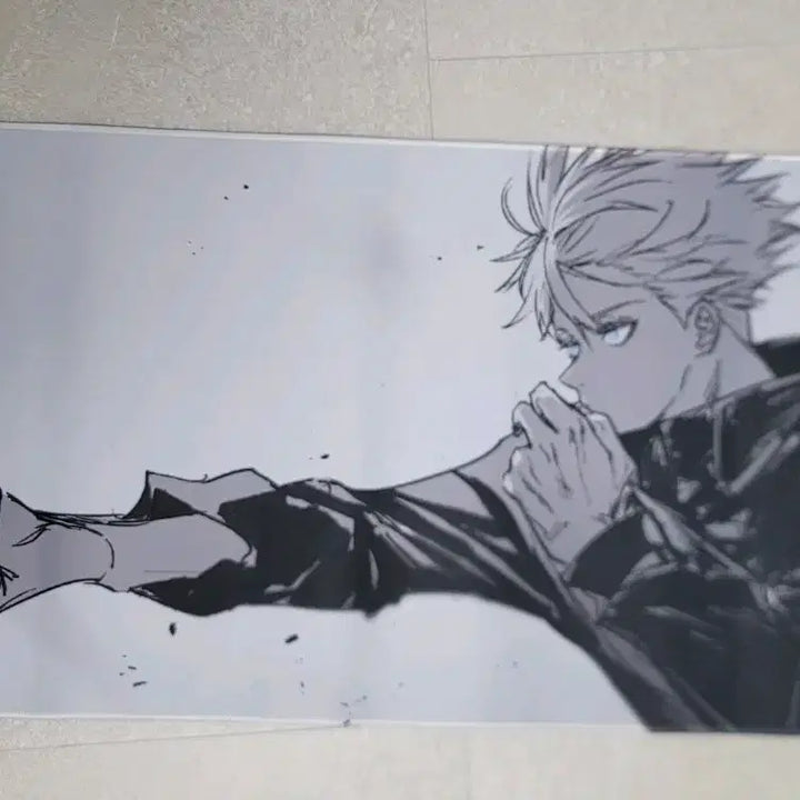 [BUNJANG] Jujutsu Kaisen Satoru Gojo Mousepad Desk Mat (Unused) / 주술회전 고죠 사토루 마우스 장패드(미사용)