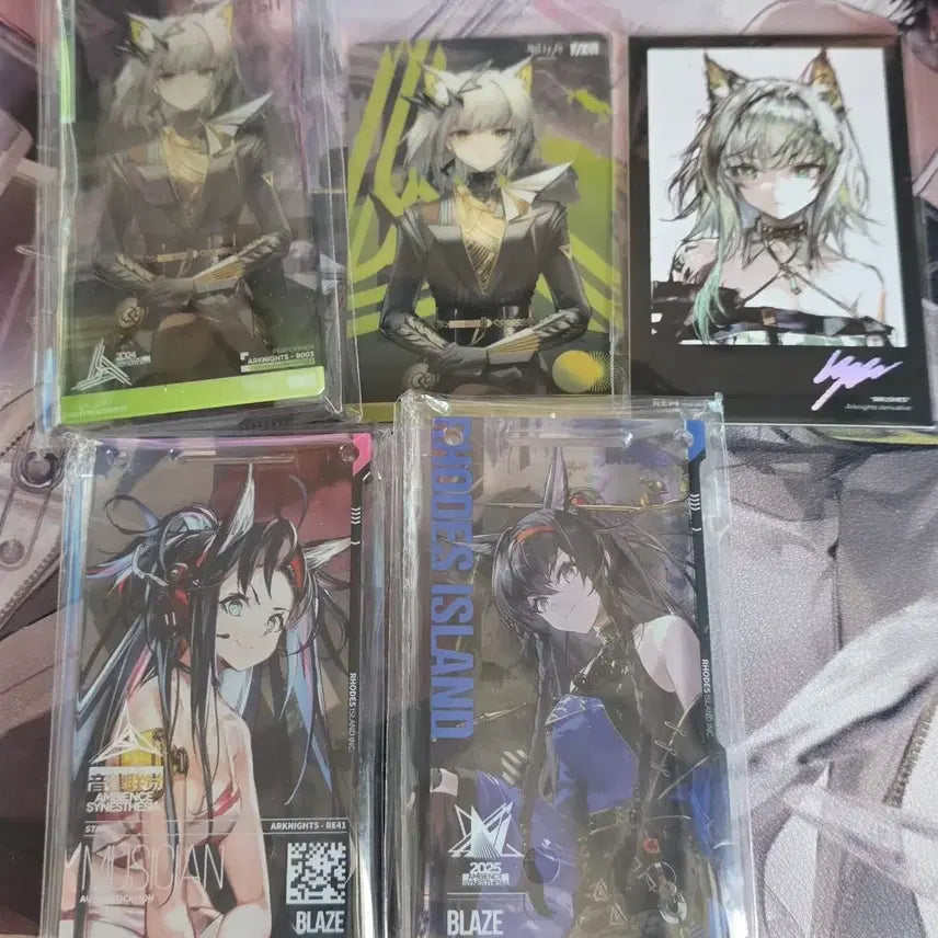 [BUNJANG] Arknights Blaze Kelsi Concert Pass Set / 명일방주 블레이즈 켈시 통행증 판매