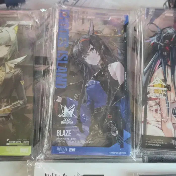 [BUNJANG] Arknights Blaze Kelsi Concert Pass Set / 명일방주 블레이즈 켈시 통행증 판매