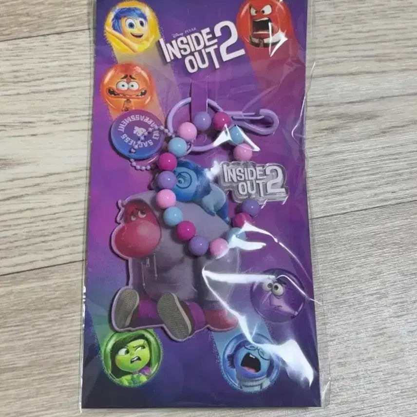 [BUNJANG] Disney Inside Out 2 Megabox Limited Edition Anguish Sadness Keychain / 미개봉) 디즈니 인사이드아웃2 메가박스 한정판 굿즈 당황이 슬픔이 키링