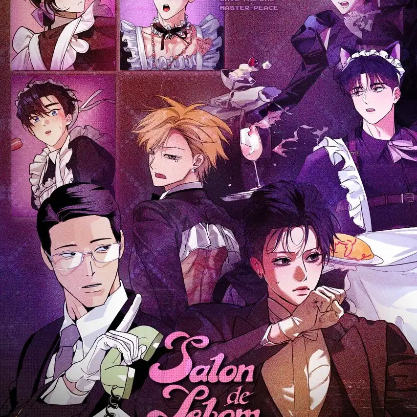 [BUNJANG] Salon de Lebon Lebon Cafe Acrylic Magnet (Sealed) / 살롱 드 르봉 레봄카페 아크릴 마그넷 미개봉
