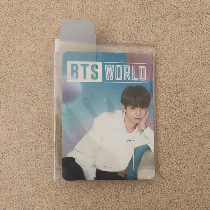 [BUNJANG] BTS World Jungkook Nametag Photocard / 방탄소년단 BTS World 비티에스월드 비월 정국 네임택 포카
