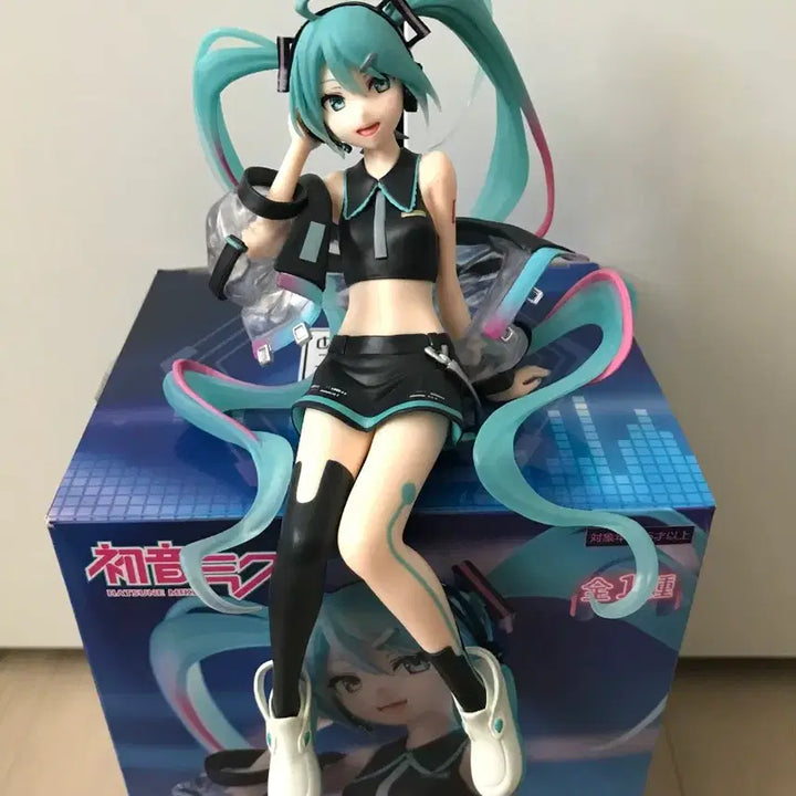 [BUNJANG] Hatsune Miku Noodle Stopper Neon Cyber Figure / 하츠네미쿠 누들스토퍼 네온 사이버 피규어
