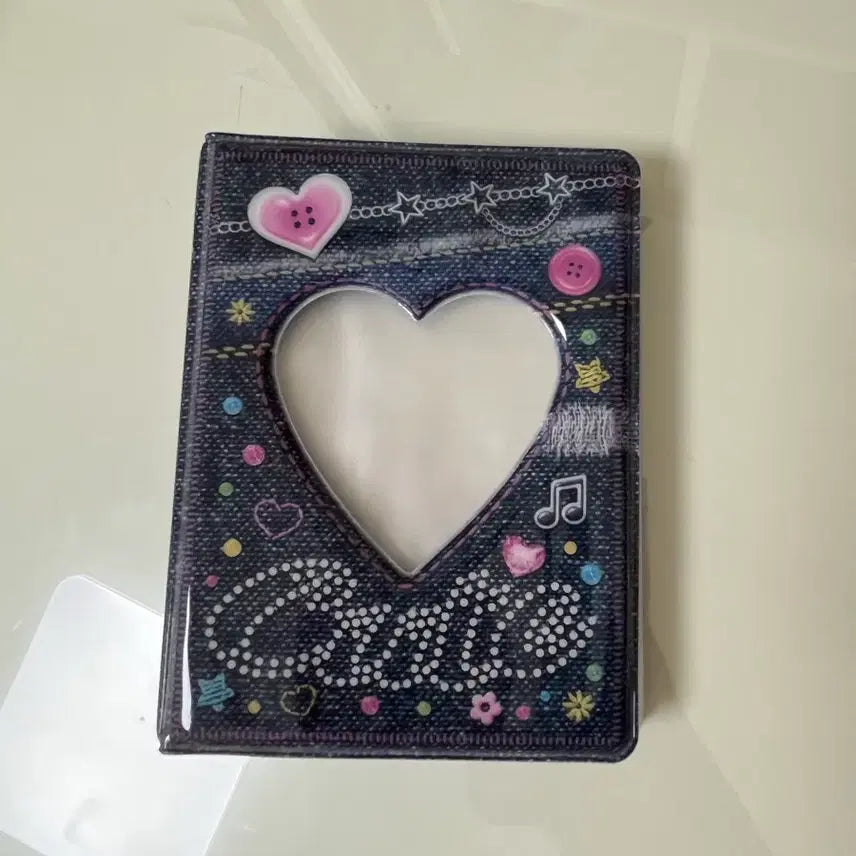[BUNJANG] Our Motif Denim 1-Tiered Binder / 아워모티프 데님 1단콜북 양도