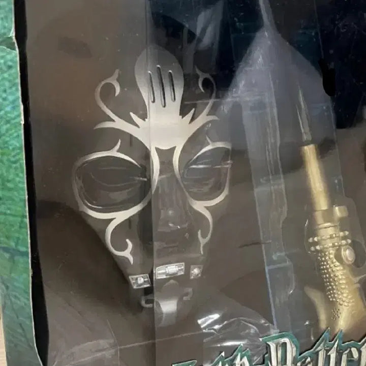 [BUNJANG] Harry Potter Lucius Malfoy Death Eater Mask &amp; Wand Set / 해리포터 루시우스 말포이 죽먹자 마스크&amp;지팡이