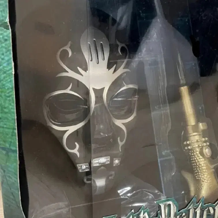 [BUNJANG] Harry Potter Lucius Malfoy Death Eater Mask &amp; Wand Set / 해리포터 루시우스 말포이 죽먹자 마스크&amp;지팡이