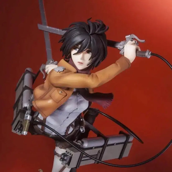 [BUNJANG] Union Creative Attack on Titan Mikasa Ackerman Cadet Ver. Figure / [판매] 진격의거인 유니온 크레이티브 미카사 훈련병ver. 피규어