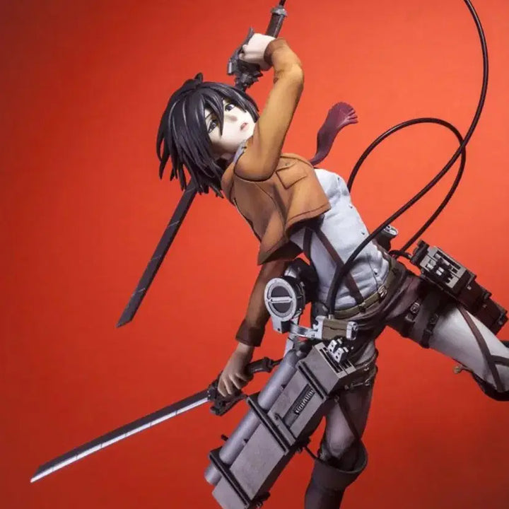 [BUNJANG] Union Creative Attack on Titan Mikasa Ackerman Cadet Ver. Figure / [판매] 진격의거인 유니온 크레이티브 미카사 훈련병ver. 피규어