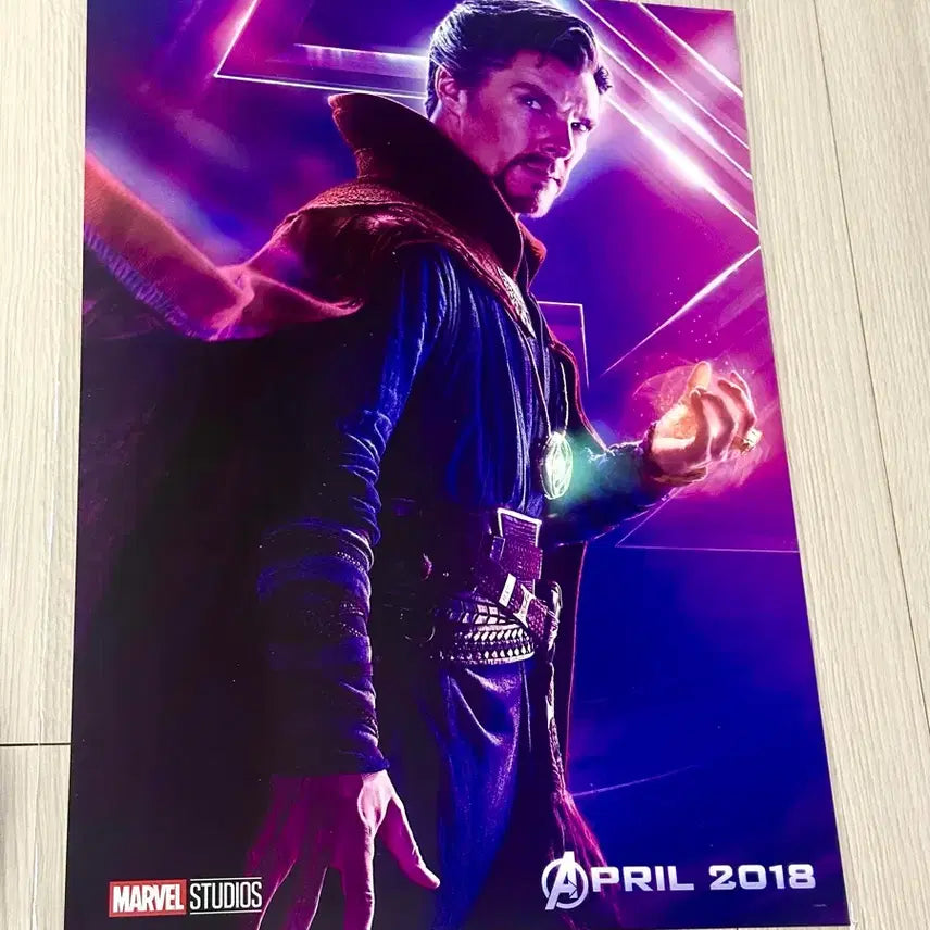 [BUNJANG] Marvel Avengers Infinity War Doctor Strange A3 Poster / [2018초희귀한정판]영화 마블 어벤져스 인피니티워 닥터스트레인지 포스터