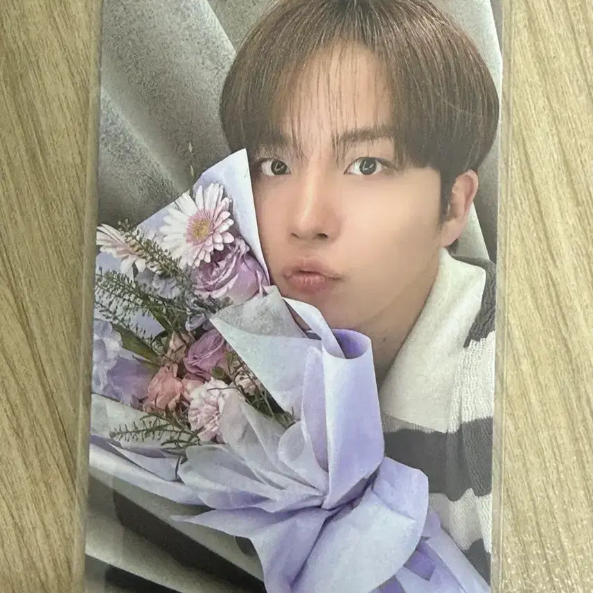 [BUNJANG] ATEEZ Jongho Toktoq Golden Hour Vol. 5 POB Photocard / 에이티즈 종호 톡톡 미공포 꽃다발 ateez