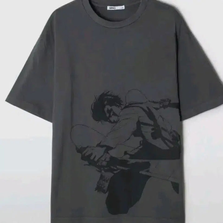 [BUNJANG] Attack on Titan SPAO Levi T-Shirt (M) / 진격의거인 스파오 리바이 M