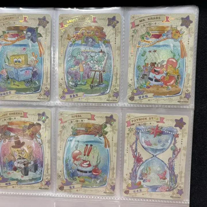 [BUNJANG] SpongeBob Kayou Trading Cards Bundle Set / 스폰지밥 Kayou OR 최고등급 카드 일괄 판매