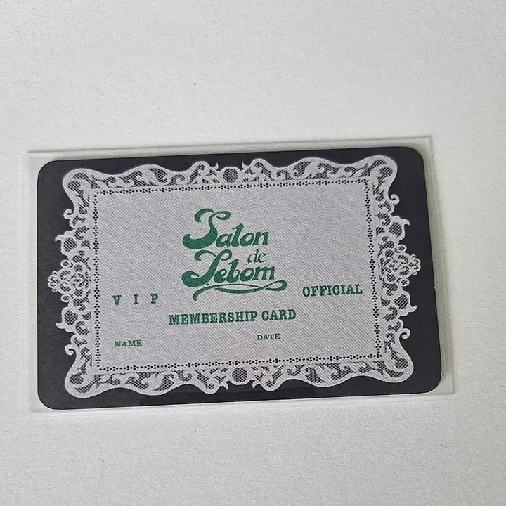 [BUNJANG] Café Lebom Salon de Lebom Joo Eui-pyeong Admission Benefit Card / 카페레봄 살롱드르봉 주의평화 입장특전 카드