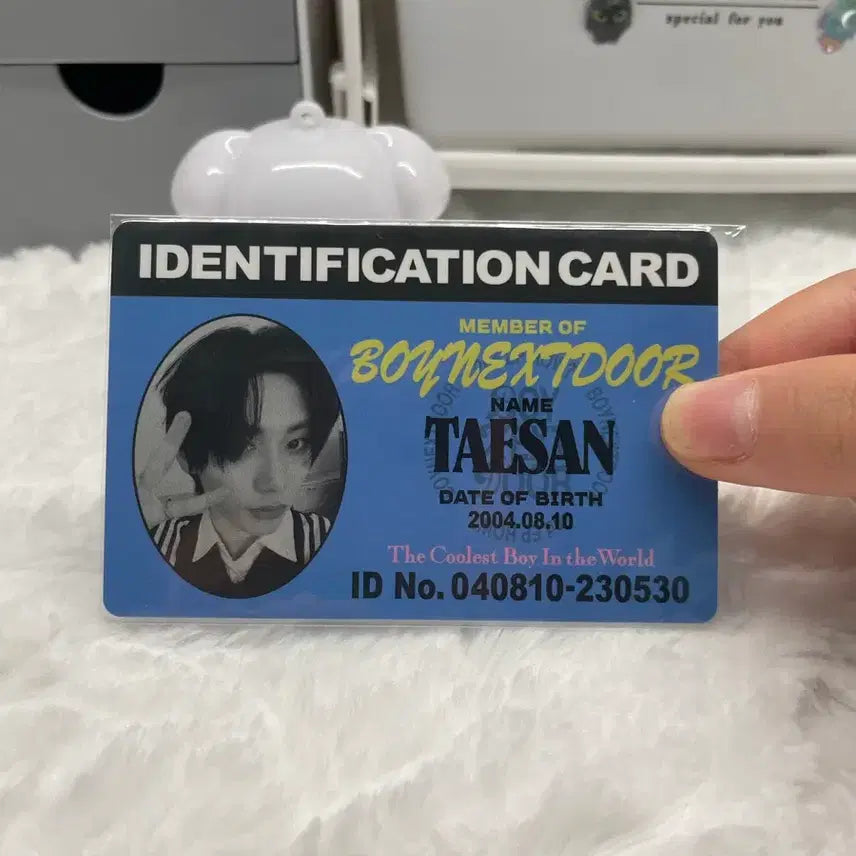 [BUNJANG] BOYNEXTDOOR Taesan Photocard / 보넥도 태산 포카 (처분)