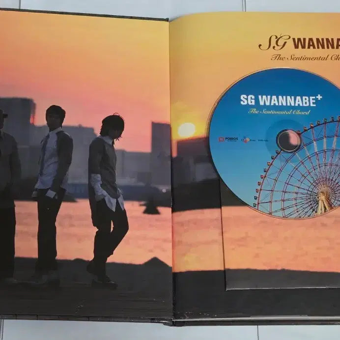 [BUNJANG] SG Wannabe The Sentimental Signed Album CD / 사인반 SG 워너비 The Sentimental 앨범 시디 CD 에스비