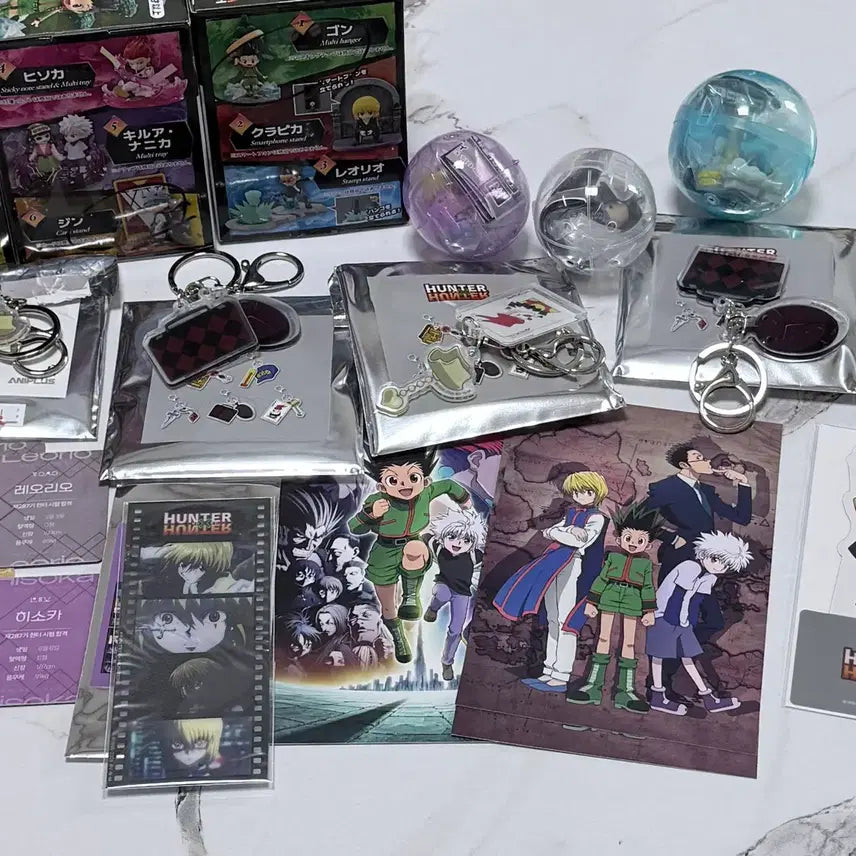 [BUNJANG] Hunter x Hunter Gacha, Figure, Merchandise Bundle Set / 헌터헌터 가챠, 피규어, 굿즈 일괄 처분