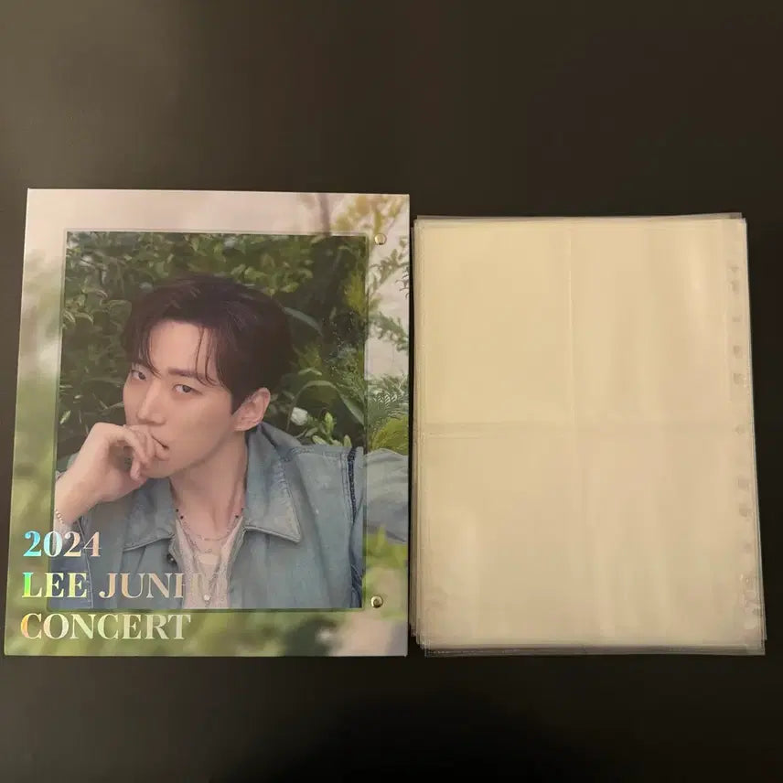 [BUNJANG] 2PM Junho Re:view A4 Binder with 30 Pages (Photocard Holder) / 준호 다시만나는날 랜덤포토 트레카 트카 A4 바인더 + 속지 30장