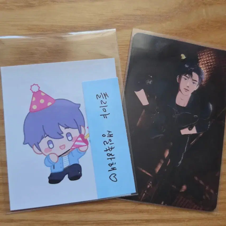 [BUNJANG] PlaYeeve 10Cafe Fortune Cookie Yesung Message Sticker Photocard / 플레이브 십카페 포춘쿠키 예준 메시지 스티커 포카