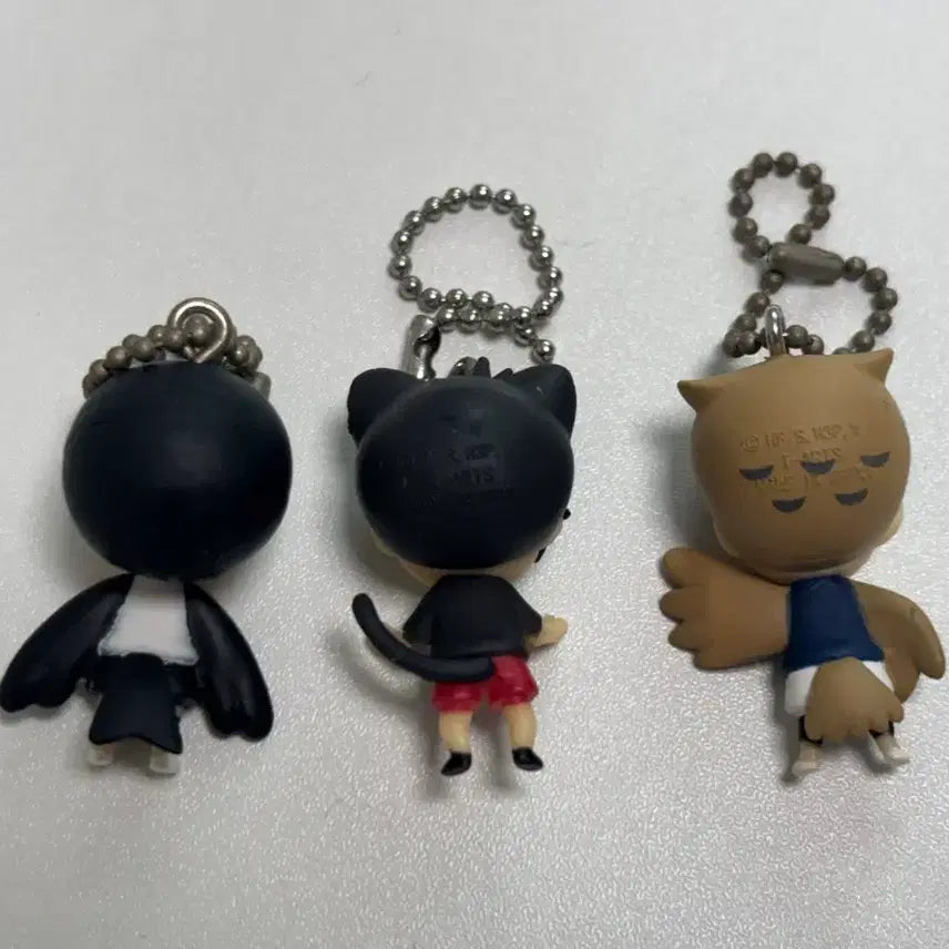 [BUNJANG] Haikyuu!! Classic Gacha Set: Kuroo, Tsukishima, Bokuto Animal Gacha Figures / 하이큐 고전 가챠 쿠로오 츠키시마 보쿠토 동물 가챠 일괄