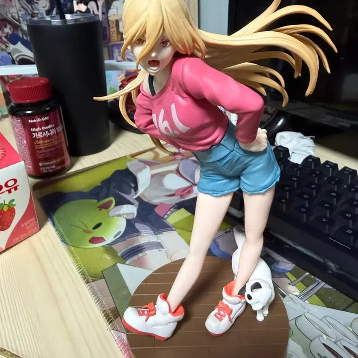 [BUNJANG] Chainsaw Man Power Figure / 체인소맨 루나미스타 파워 피규어 (박스 o)