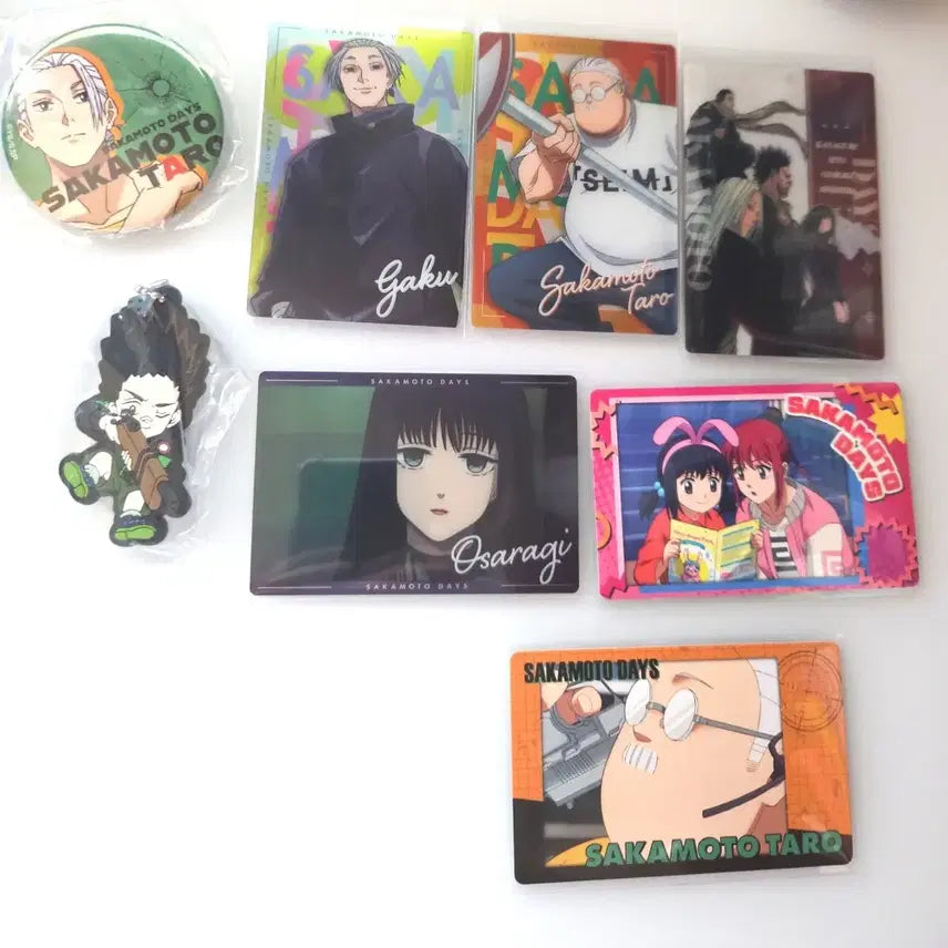 [BUNJANG] Sakamoto Days Nagumo Natsuki Gaku Bundle Set Merchandise / [2페 일괄] 사카모토 데이즈 사카데이 나구모 나츠키 가쿠 비공굿 공굿