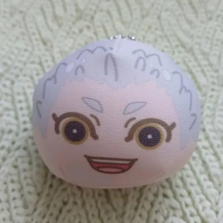 [BUNJANG] Haikyuu!! Hoshiumi Manju Plush Charm / 하이큐 호시우미 만쥬