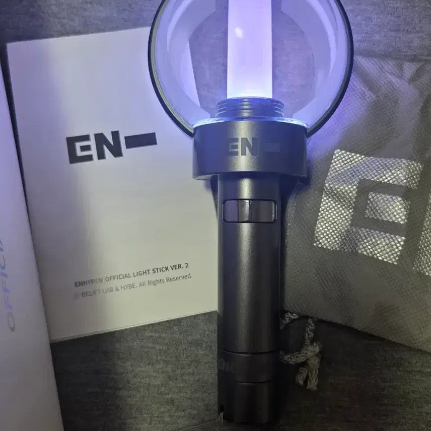 [BUNJANG] ENHYPEN Official Lightstick Ver.2 (Showcase, Pre-recording Ready) / 엔하이픈 enhypen 응원봉 엔진봉 ver2 (쇼케,사녹 준비물)