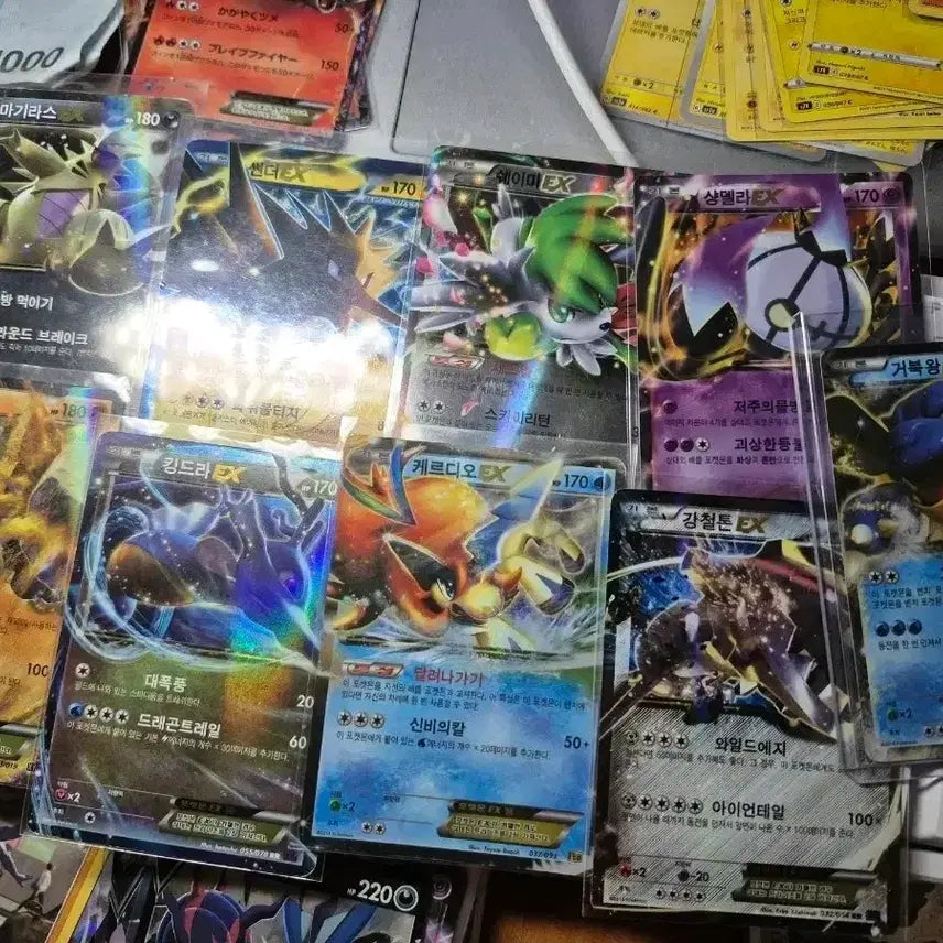 [BUNJANG] Pokemon EX Card Set / 포켓몬 카드 EX 세트