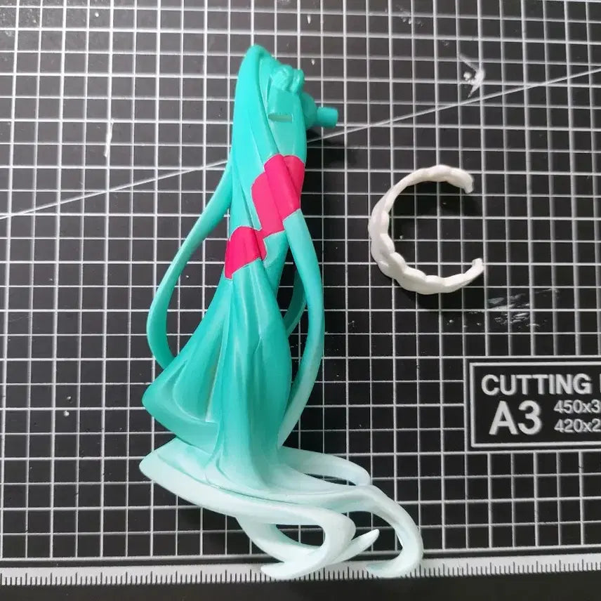 [BUNJANG] Miku Nendoroid Racing 2025 Dalv Hair Parts / 미쿠 넨도 넨도로이드 레이싱 2025 달비 헤어파츠