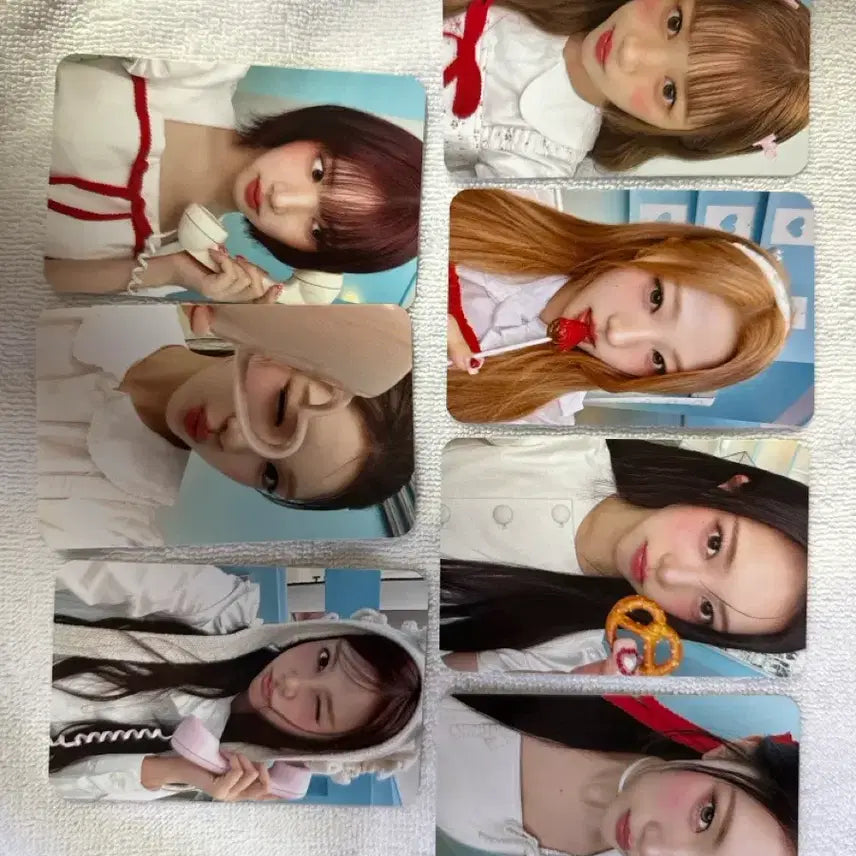 [BUNJANG] HaTuHa 1st Anniversary Photocard Bundle Set / 하투하 1주년 포토카드 7장 일괄판매