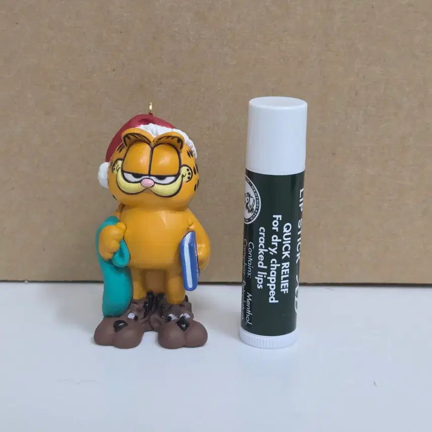 [BUNJANG] Garfield Christmas Santa Ornament Figure / 크리스마스 산타 가필드 오너먼트 피규어