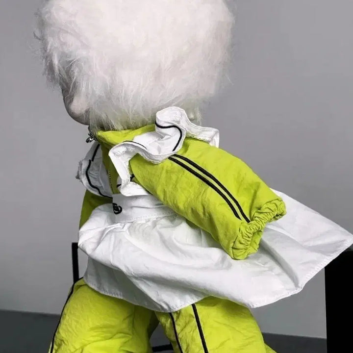 [BUNJANG] 30cm Doll Streetwear Green Set / 30cm 솜인형 옷 플라스틱옷장 스트리트 웨어 그린 판매