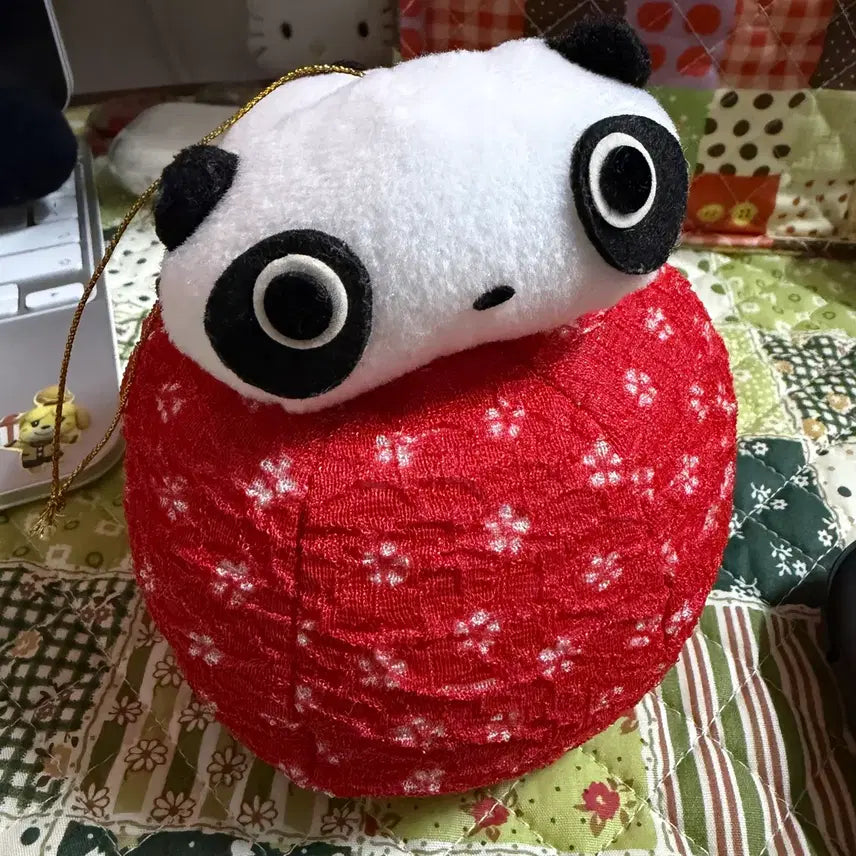 [BUNJANG] Tarepanda Red Ball Doll 13cm / 타레판다 빨간공 인형 13cm 타레팬더 타래판다 타래팬더