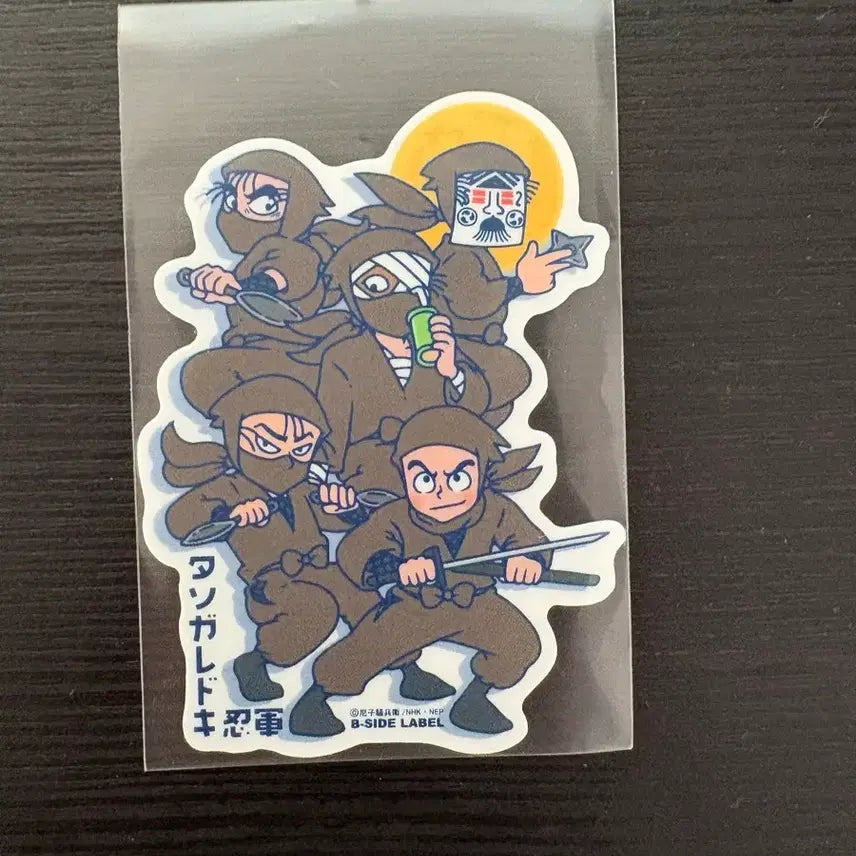 [BUNJANG] Nintama Tasogare Doki Zatō Stickers / 닌타마 스티커 타소가레도키 잣토