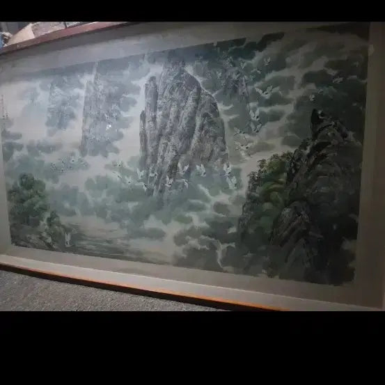 [BUNJANG] Bukhansan Landscape Painting / 95   175 센치북한산수화그림가격제시판매