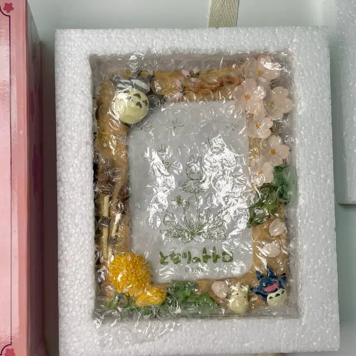 [BUNJANG] Ghibli Totoro Four Seasons Photo Frame - Spring (Unused) / (미사용) 지브리 토토로 사계 포토 프레임 액자 - 봄