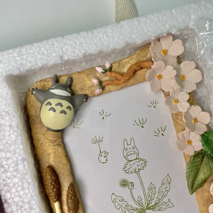 [BUNJANG] Ghibli Totoro Four Seasons Photo Frame - Spring (Unused) / (미사용) 지브리 토토로 사계 포토 프레임 액자 - 봄