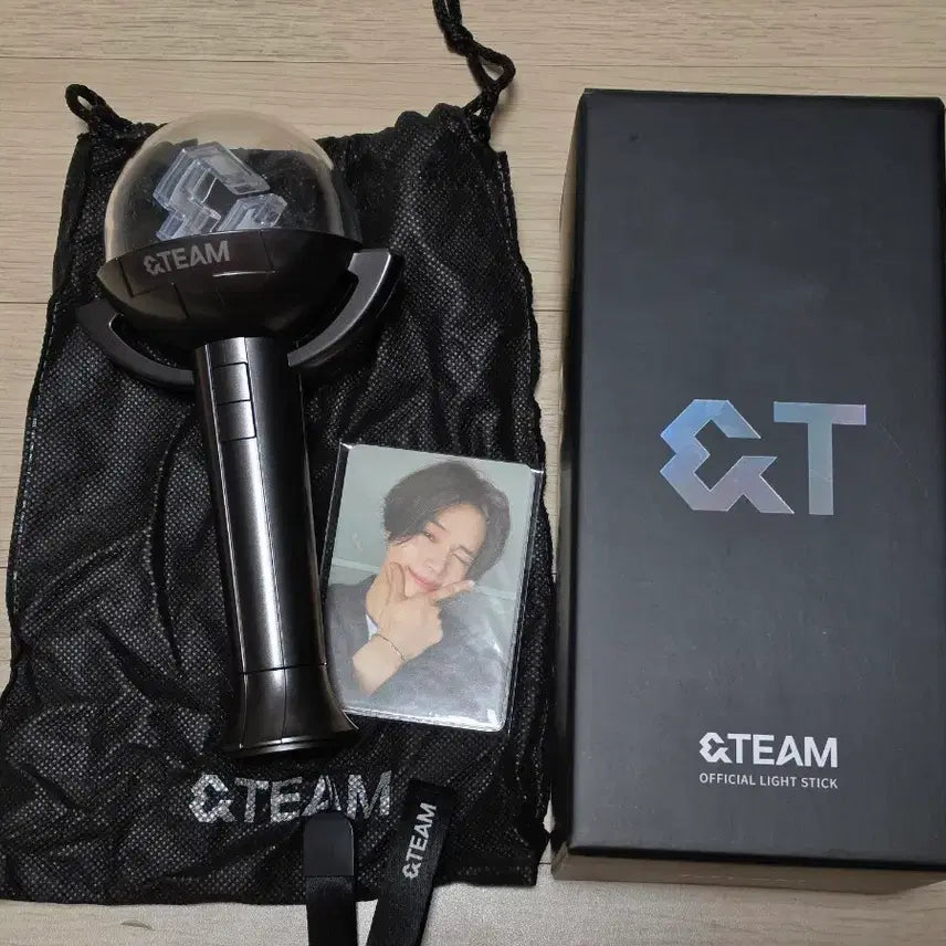 [BUNJANG] &amp;team Official Lightstick Photocard / 앤팀 &amp;team 공식 응원봉 포카 앨범 르네봉