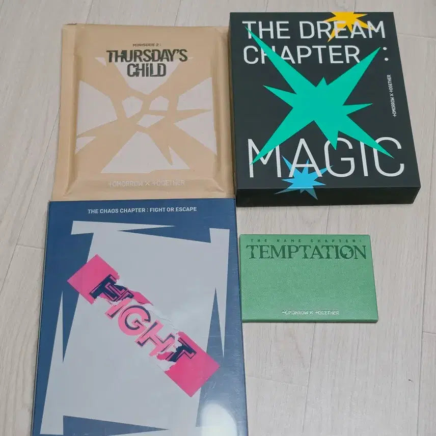 [BUNJANG] TXT Bundle Set Unsealed Album Photocards / 투모로우바이투게더 포카 개봉 앨범 일괄 투바투