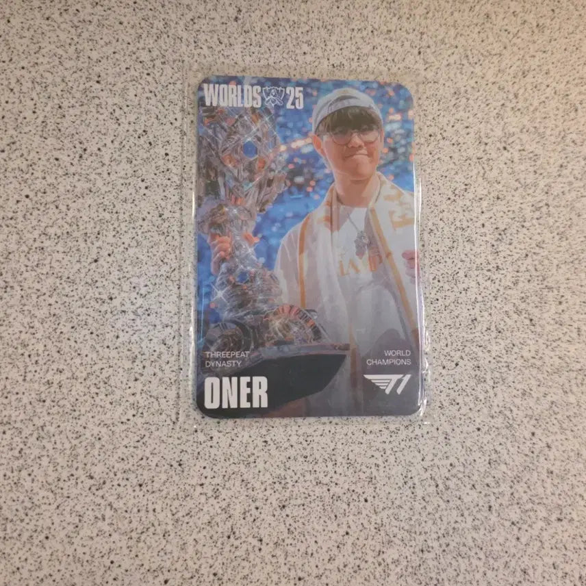 [BUNJANG] T1 Faker Worlds 2025 Champion Photocard / MSI 대전 T1 오너 25월즈 우승 포토카드 포카