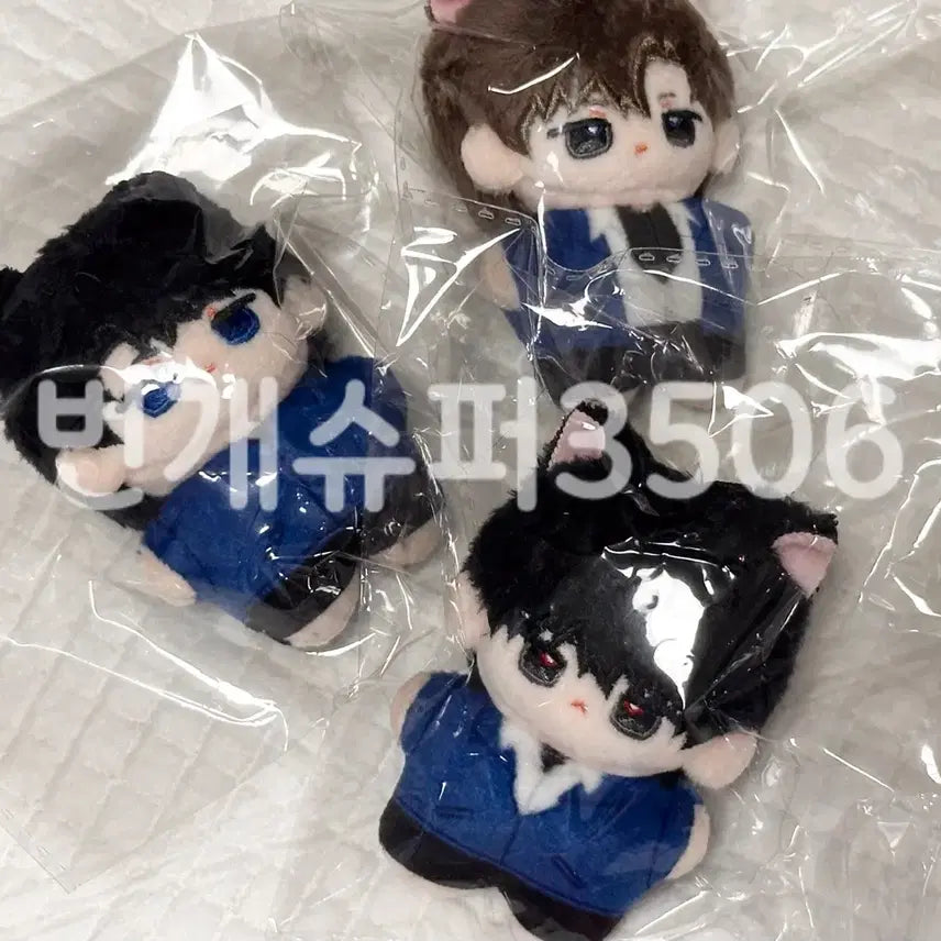 [BUNJANG] Ghost Story Office Doll 5cm Kwamyuk Hyonmu Team 1 Bundle Set / 괴담출근인형 5cm 깜찍현무1팀 3체일괄