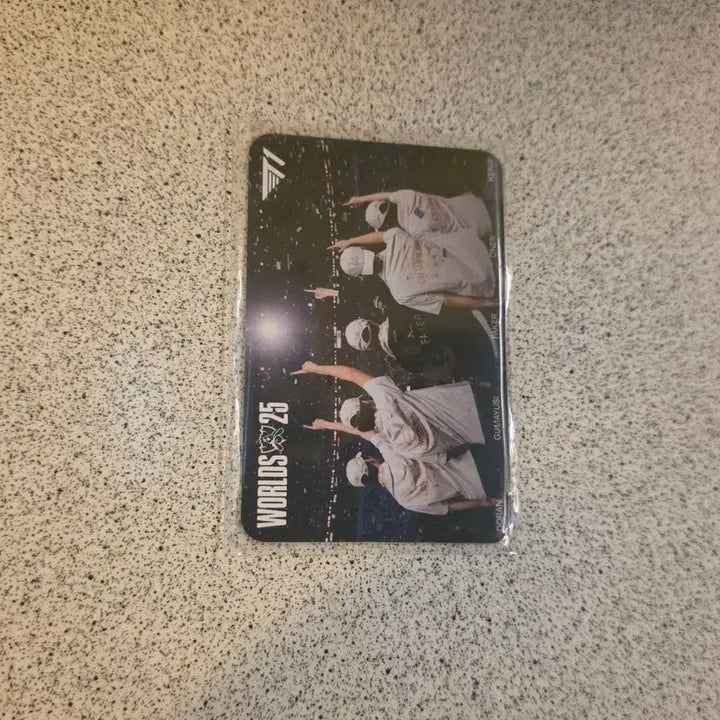 [BUNJANG] T1 25 Worlds Champion Trophy Photocard / MSI 대전 T1 단체 25월즈 우승 포토카드 포카
