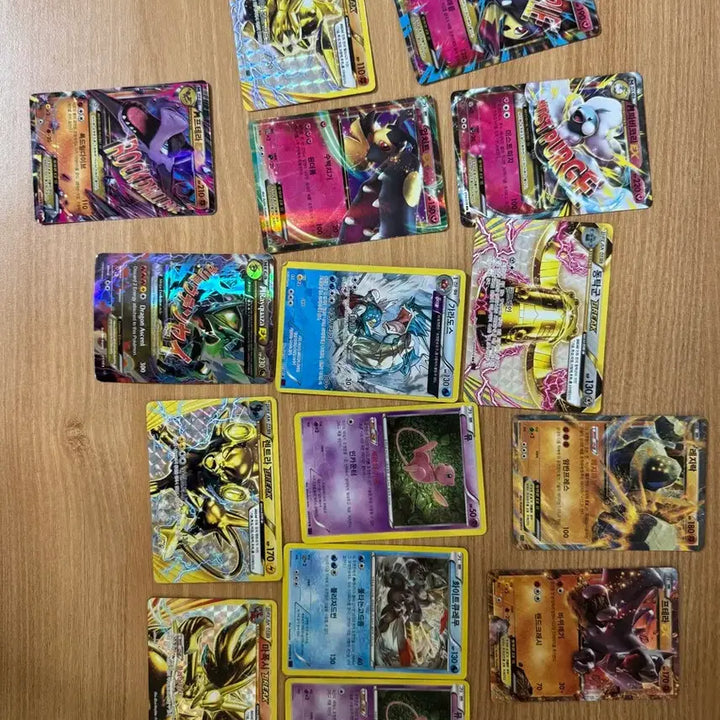 [BUNJANG] Pokemon Cards Bundle Set (Rayquaza EX, Alakazam EX) / 포켓몬 카드 다수 일괄 판매(레쿠자 EX, 후딘 EX)