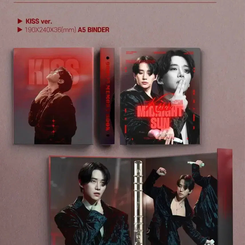 [BUNJANG] Lee Junho Midnight Sun Kiss Kitty Concept Binder [Sealed] / 이준호 junho 바인더 [미개봉새상품]