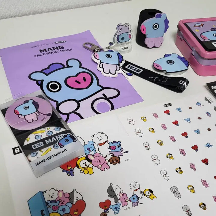 [BUNJANG] BT21 Mang Character Goods Set / BT21 망 캐릭터 굿즈 세트